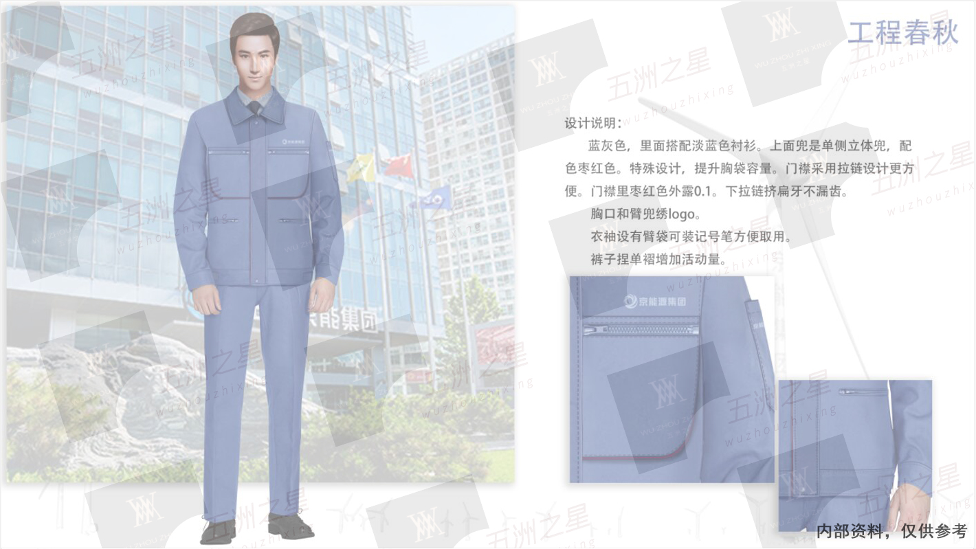 京能集團工作服定制設計方案